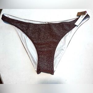 Victoria Secret Pink Bronze Bikini Bottoms
